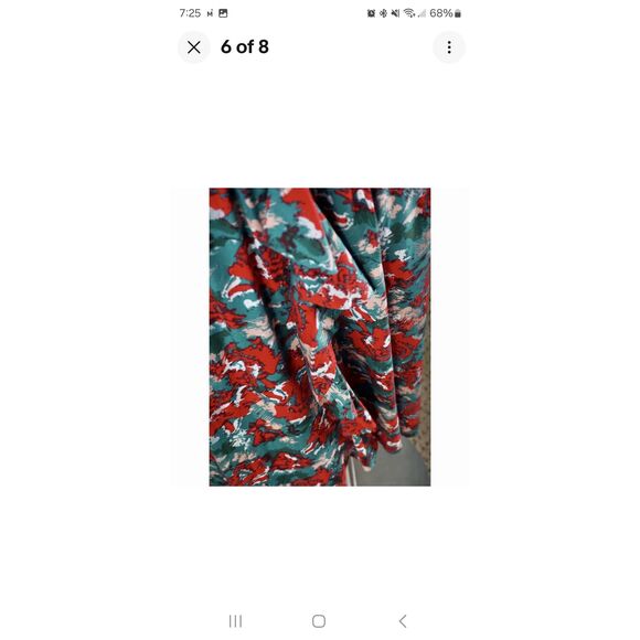 Anthropologie Porridge Miley Ruffled Floral Skirt NWOT Large - Picture 9 of 12